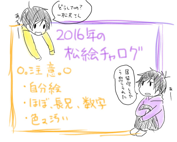 ２０１６年松絵茶ログ