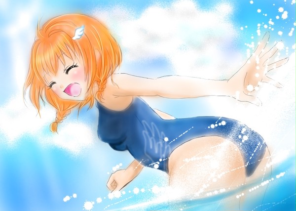 カモメ夏遊び