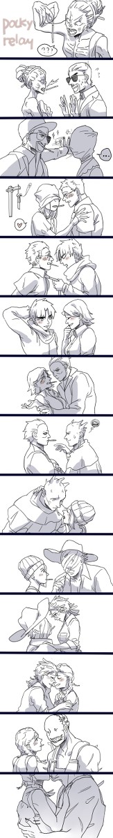 ポッキーのリレー