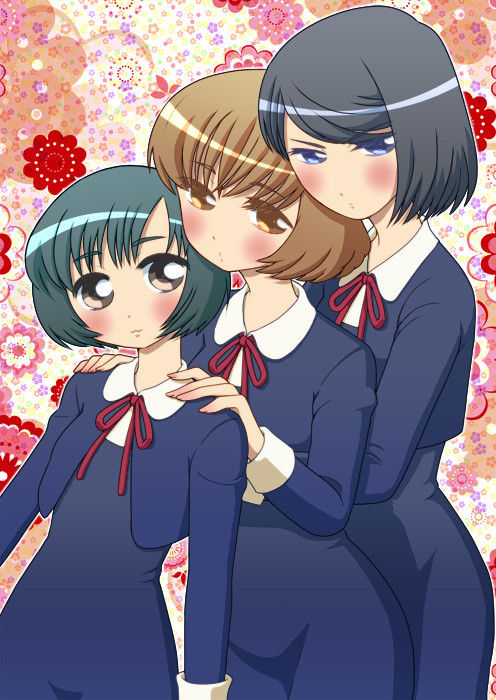 【C91】ゆるぅい三角関係百合【無料配布】