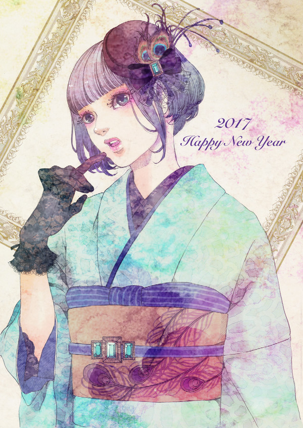 2017 年 年賀嬢