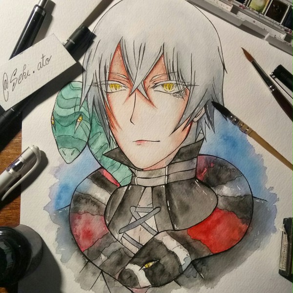 Snake Kuroshitsuji Fanart