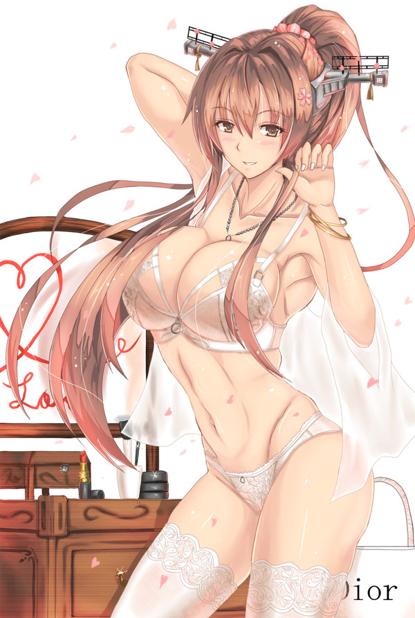 白ブラ&ショーツ大和