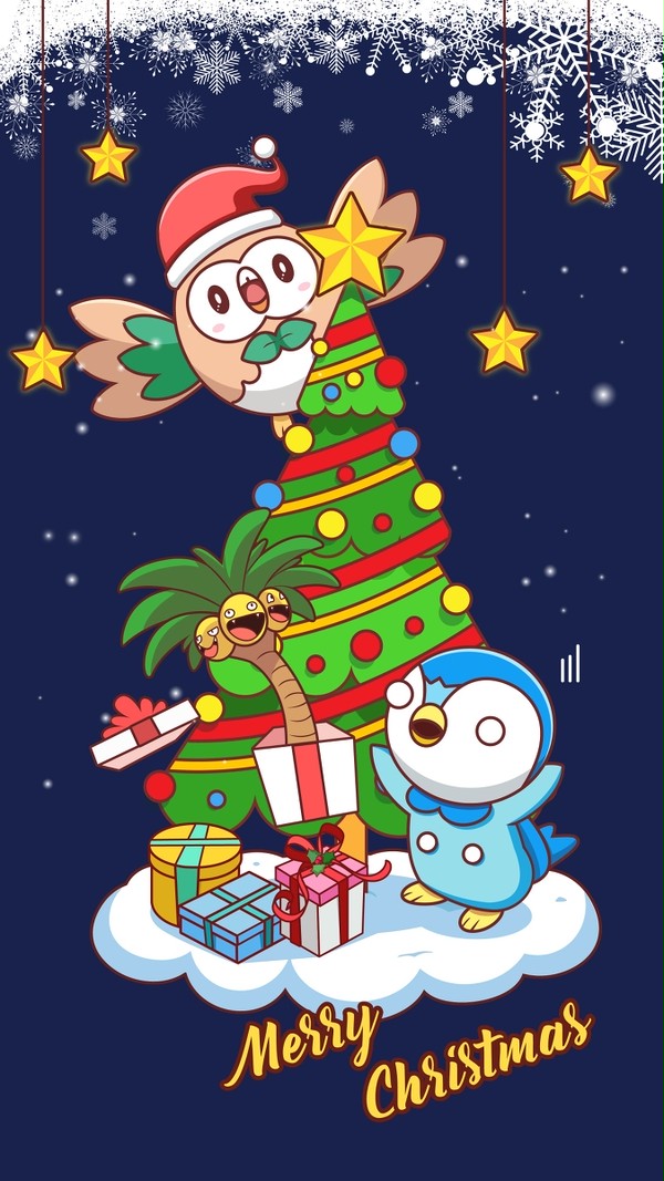 Merry Christmas 木木枭&波加曼