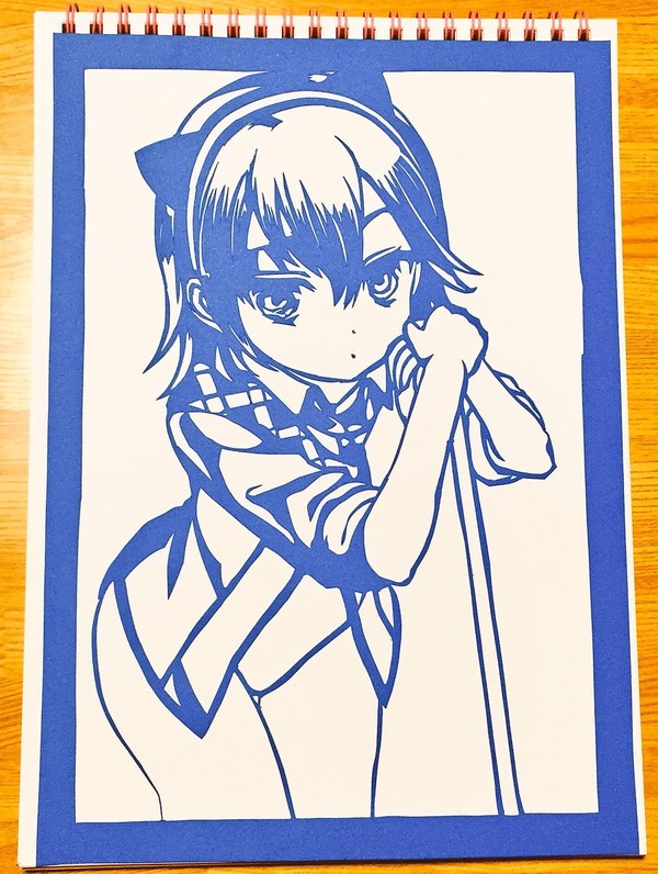小鳥遊自由 切り絵