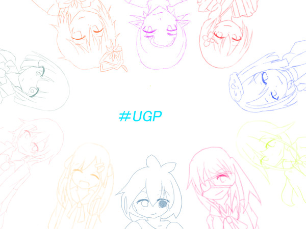 ゆーふぉりあに捧ぐのイラスト