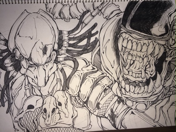 ボールペン画