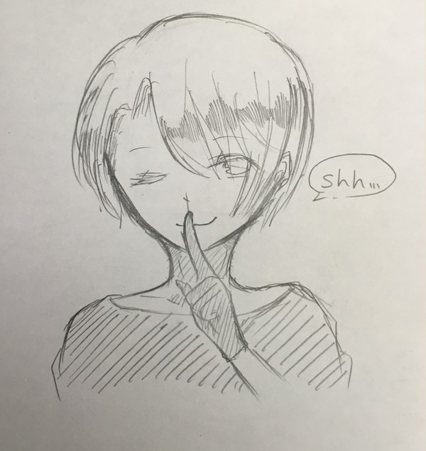 ヴィクトル落書き