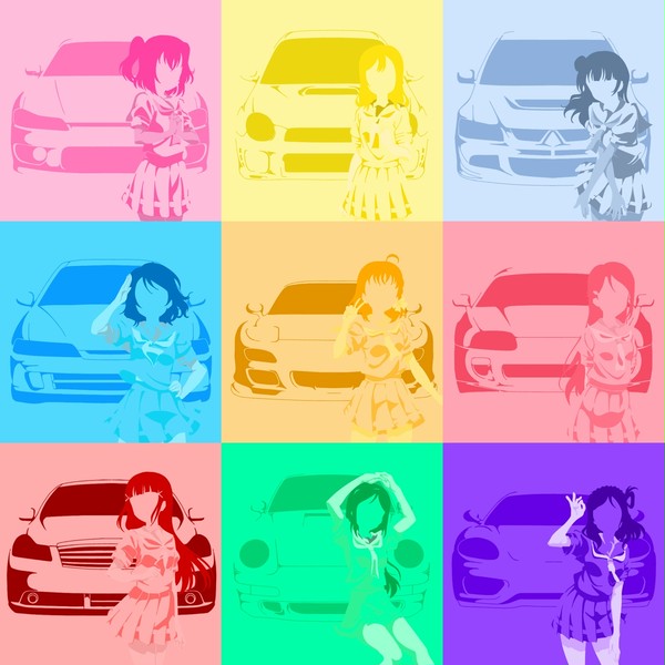 Aqours & Cars
