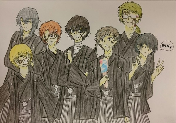 新春羽根突き大会【文豪ストレイドッグス】