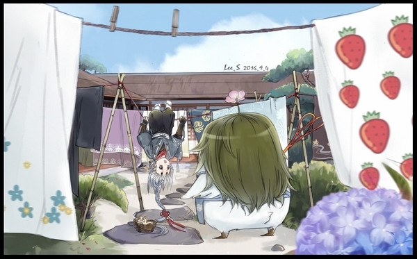 虫干し