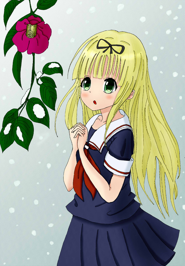 夕立ちゃんと椿