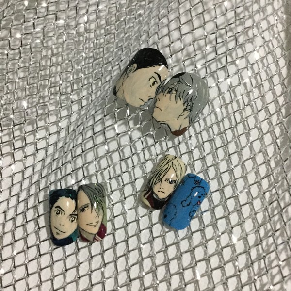ユーリ！！！on ICE ネイルチップ！！