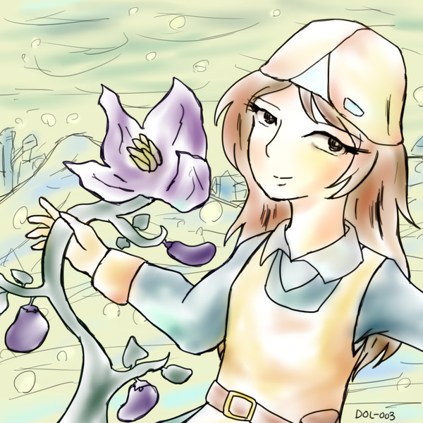 チャー研アンソロに描いたキャラ
