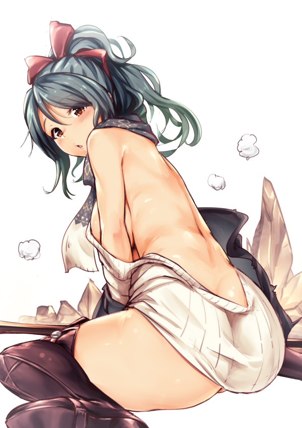 エッチなセーターだよ ヘリヤさん