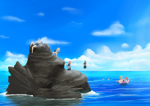 夏の潜水艦達