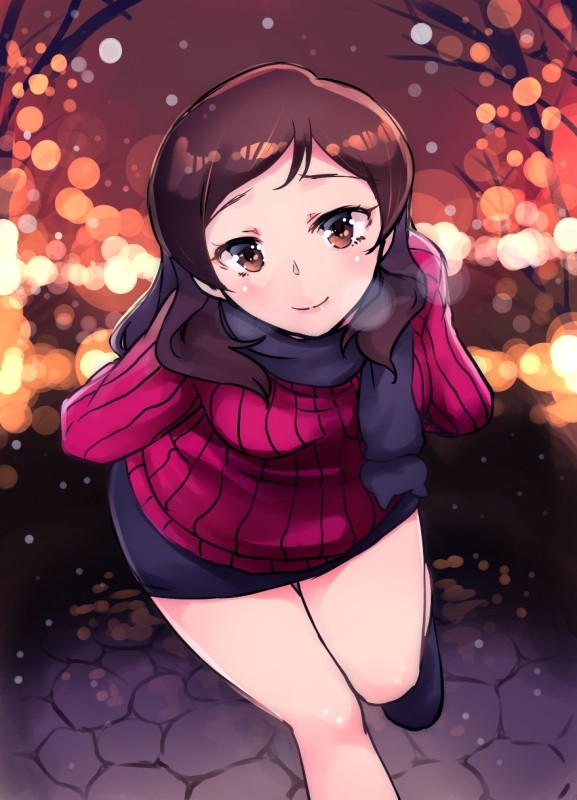 覗き込むその顔
