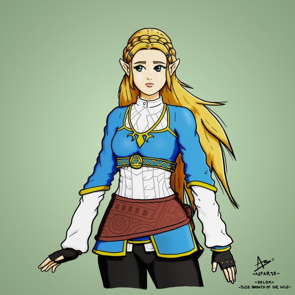 Zelda (ゼルダ) - Breath of The Wild