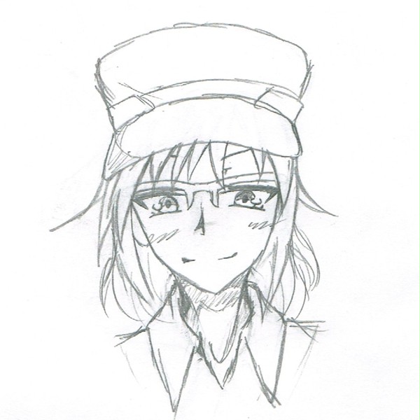 健全帽子のトプ画ができるまで。