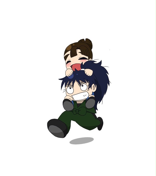 幸せ金吾と小平太。