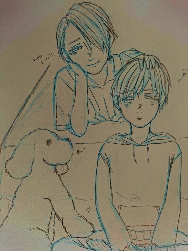 とある、練習後
