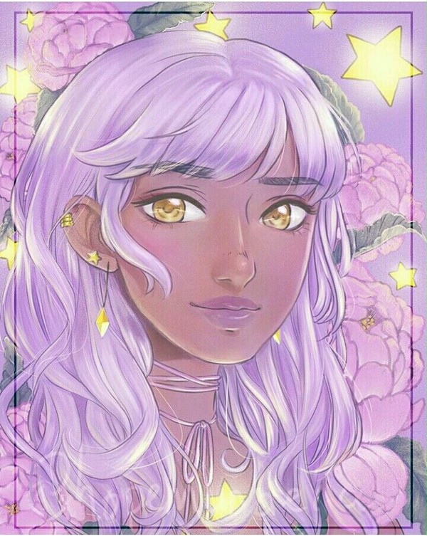 stars and floral