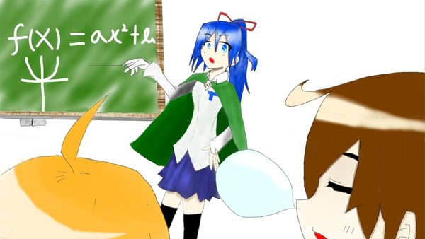 魔法学科授業中