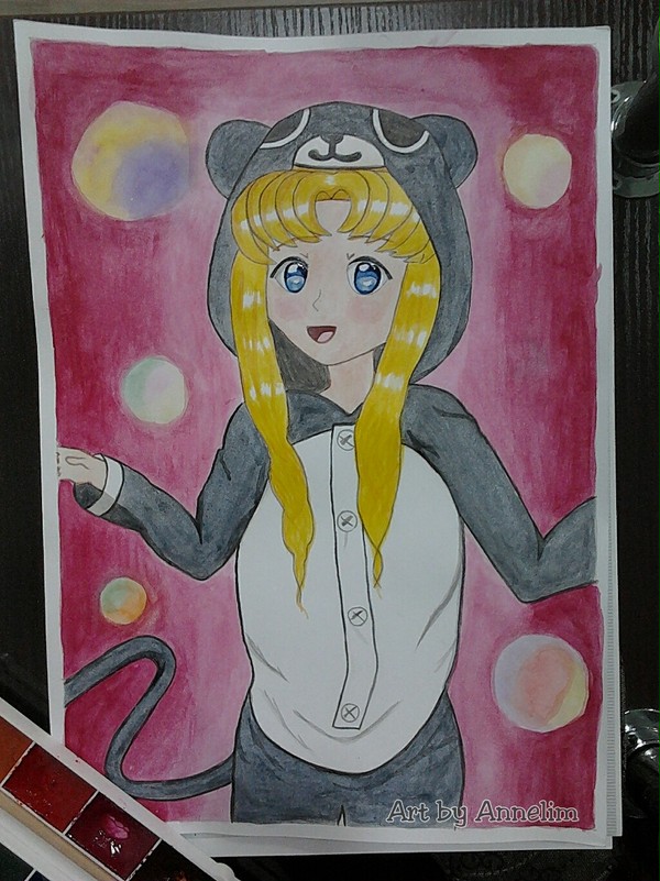 白いウサギ
