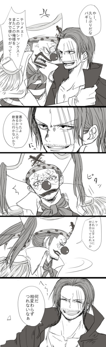 【腐】シャンバギ【ワンピ】