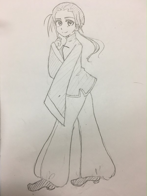 にーに描いてみました！