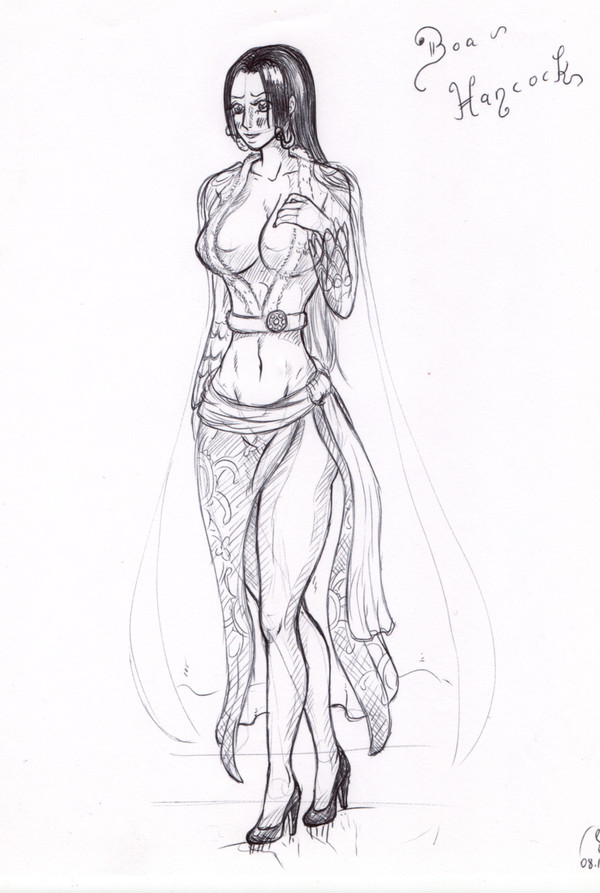 Boa Hancock sketch