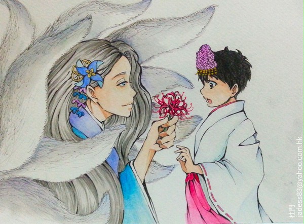 yurionice 維勇 妖狐維克托 巫女勇利