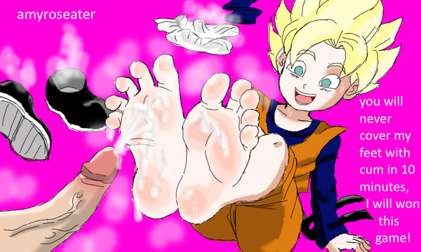 Goten Smelly Feet Soles With Cum