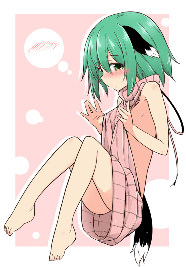 例のセーターを響子ちゃんに