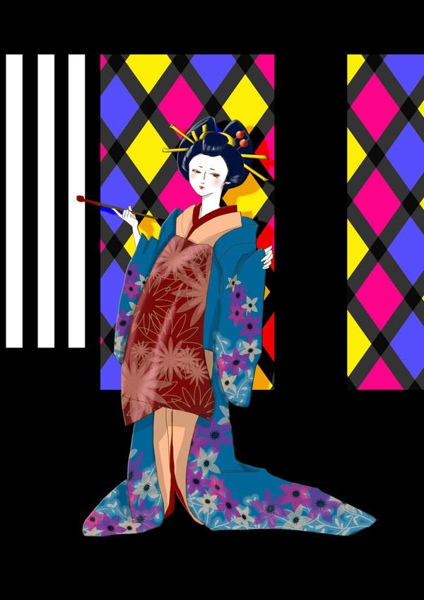 花魁イラスト2