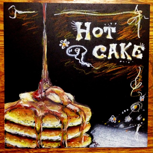 ホットケーキの日のホットケーキ絵