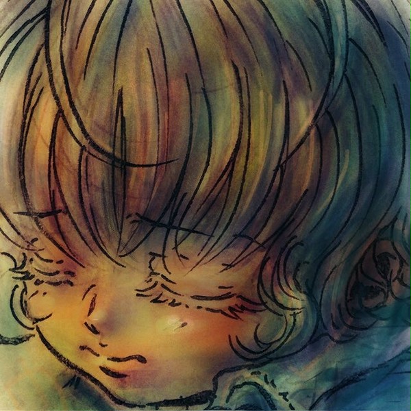 *戦場のサンタさん。塗り絵とラフ*