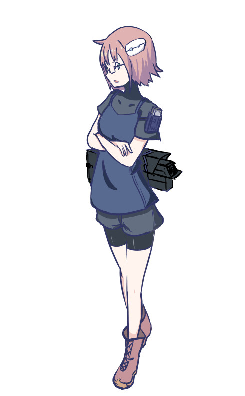 オリジナルメガネっ娘