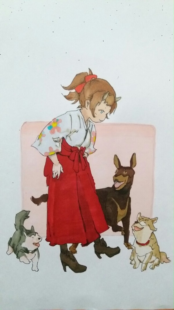 K大的临摹