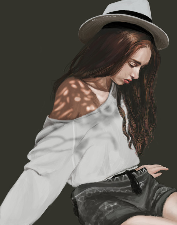 【Photoshop】Model's Portrait