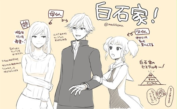 白石家はなかよし！