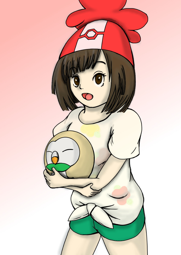 ポケモンSM　ミヅキ&モクロー