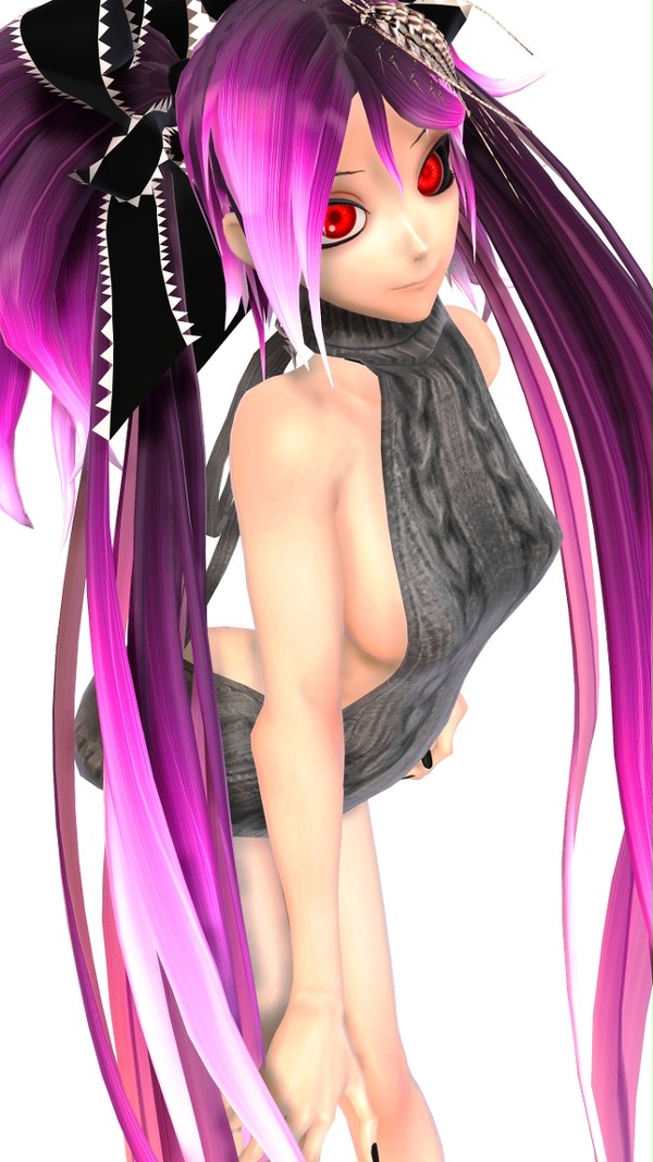 【MMDモデル配布】童貞を殺すシーエMMDモデル