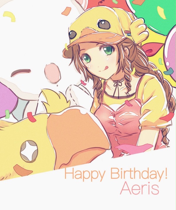 エアリス、お誕生日おめでとう!!