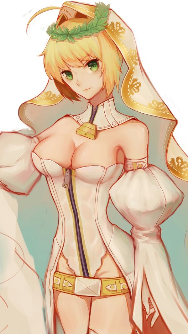 嫁セイバー  花嫁尼禄