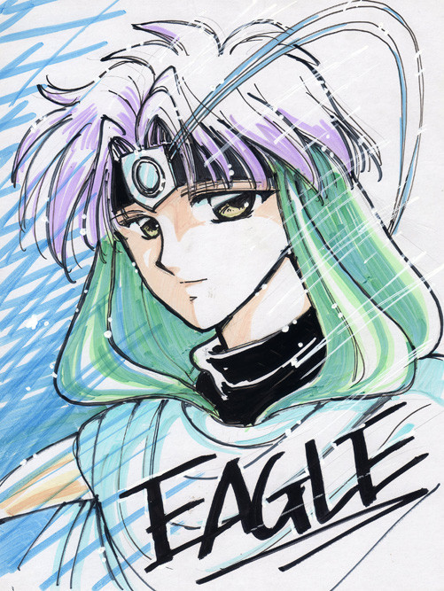 イーグルらくがき