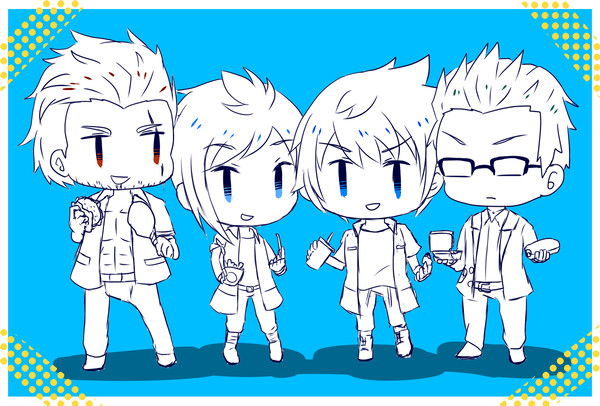 4人とファストフード