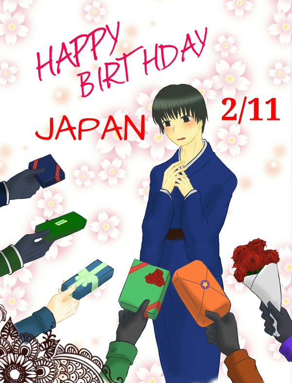 【APH】菊さんおめでとう！【祖国誕生日】