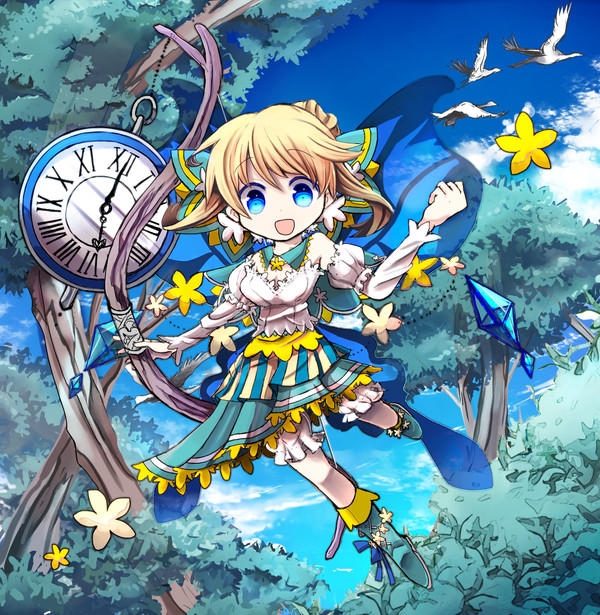 妖精羽の少女