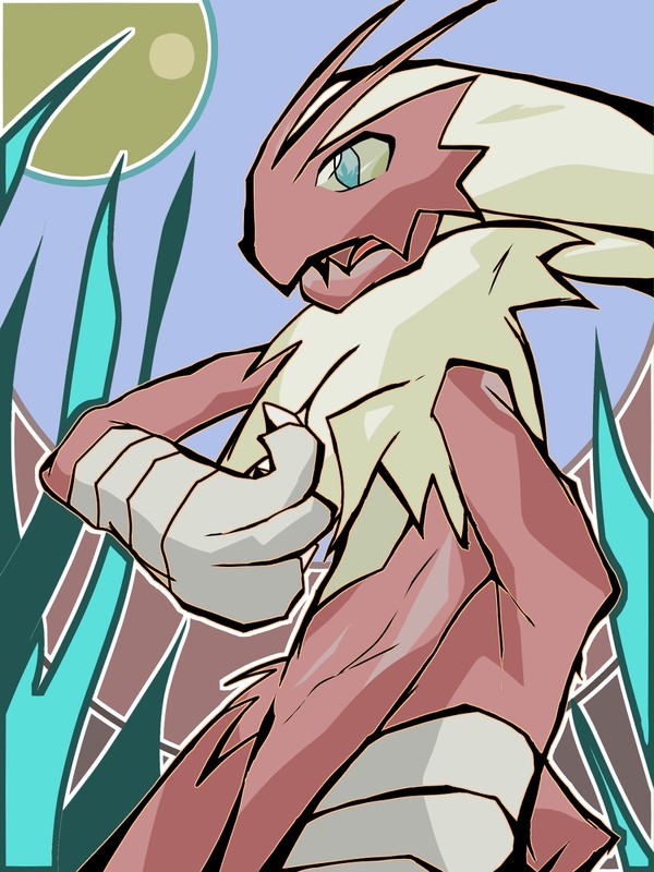 バシャーモの華霊(ガリョウ)さん